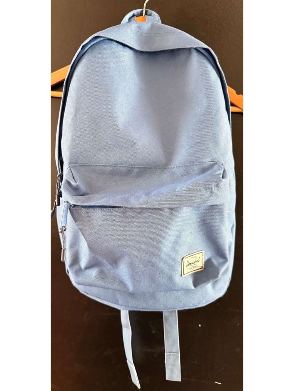 Herschel Supply Co. Light Blue Classic Backpack Red Stripe Lining